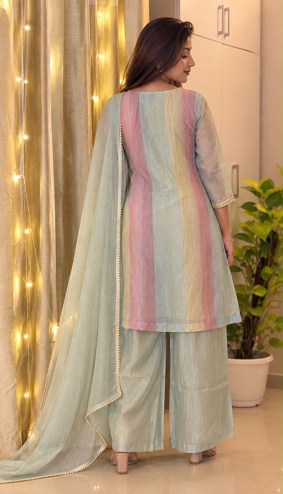 Pastel Sky Dream 3-Piece Suit - view 4